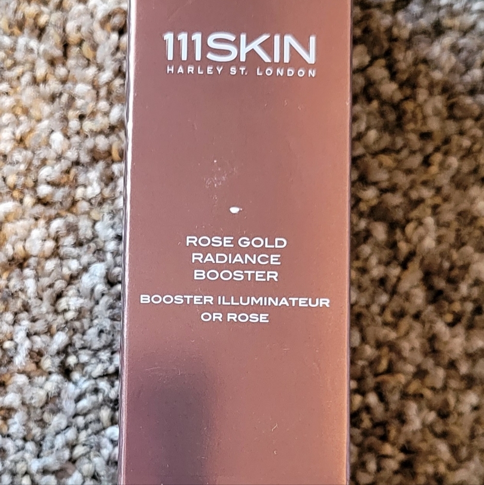 Rose gold radiance booster